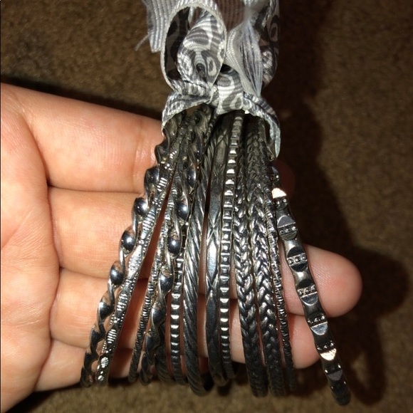 Silver Bangles - Picture 3 of 3